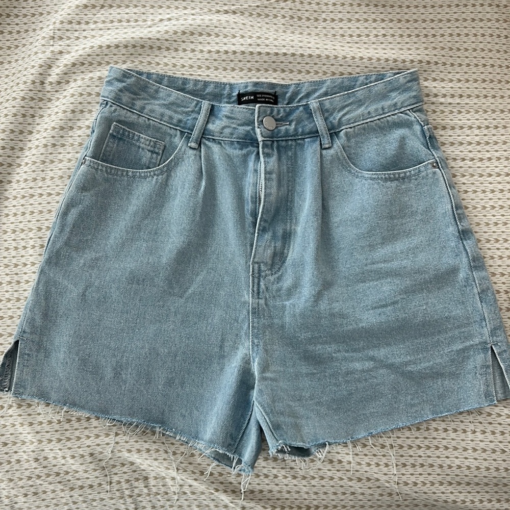High Waisted Jean Shorts